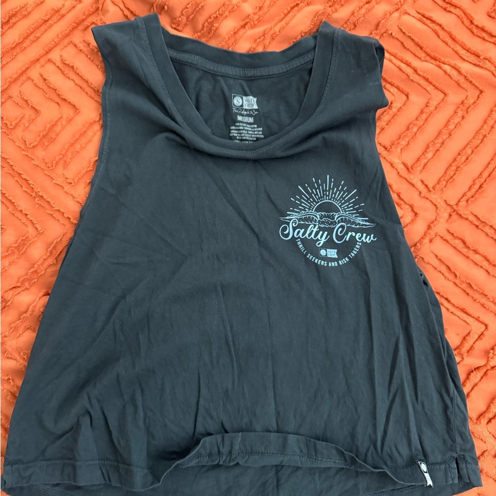 Salty Crew Women's Cropped Muscle Tank
